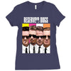 reservoir dogs comedy crime thriller quentin tarantino Ladies Fitted T-Shirt