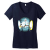 new porty Women's V-Neck T-Shirt