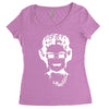 queen bee elizabeth 3d glasses Women's Triblend Scoop T-shirt