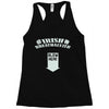 irish beathalyzer Racerback Tank