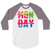 monday crossed out 3/4 Sleeve Shirt