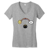 rainbro Women's V-Neck T-Shirt