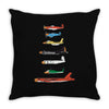 angry planes Throw Pillow