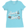 back in my day Ladies Fitted T-Shirt