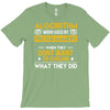 algorithm word used by programmers T-Shirt