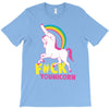 gay pride f#ck younicorn funny rude unicorn T-Shirt