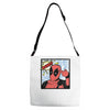 bang pop art Adjustable Strap Totes