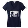 murder in the shadows Women's V-Neck T-Shirt