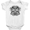 ace of the dead skull Baby Onesie