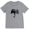 toothless on your back V-Neck Tee