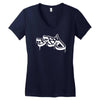 bboy logo Women's V-Neck T-Shirt