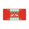 reindeer christmas ugly sweater License Plate