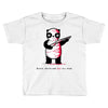 black, red and white Toddler T-shirt