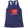 funny  7 words for marriage, ideal gift, birthday present Racerback Tank
