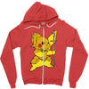 poke souls Zipper Hoodie