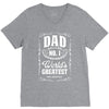 dad number one world's greatest V-Neck Tee