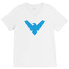 distressed nightwing V-Neck Tee