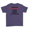 Smartass March Girl Youth Tee