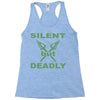 silent but deadly Racerback Tank