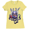 the god of creative juices Ladies Fitted T-Shirt