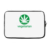 vegetarian sweet leaf Laptop sleeve