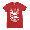 made in legend 1977 live forever all original parts Ladies Fitted T-Shirt