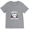 catffeine V-Neck Tee