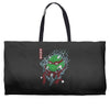 red oni ninja Weekender Totes