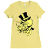 triceratop hat Ladies Fitted T-Shirt