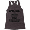 Super April Girl Racerback Tank