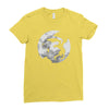 moon dovahkiin Ladies Fitted T-Shirt