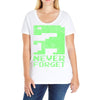 never forget Ladies Curvy T-Shirt