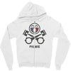 pistonheads phlm16 smiley Zipper Hoodie