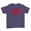 my heart is filled with love Youth Tee