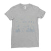 peaceful Ladies Fitted T-Shirt