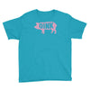 pig oink funny Youth Tee