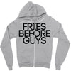fries before guys Zipper Hoodie