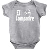 el compadre   the godfather in spanish espanol movie symbol mexcian te Baby Bodysuit