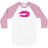 Mrs with heart dot (Mr and Mrs set) 3/4 Sleeve Shirt