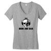 drum and bass Women's V-Neck T-Shirt