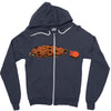 cookie crumbled Zipper Hoodie