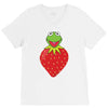 Kermit Strawberry V-Neck Tee