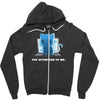pay attention to me Zipper Hoodie