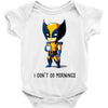 i don't do mornings Baby Bodysuit