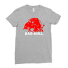 bad bull (2) Ladies Fitted T-Shirt