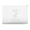 jesus drives me Accessory Pouches