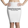 national sarcasm society funny t shirt Pencil Skirts
