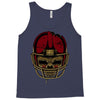 american football skull Tank Top