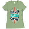 nobody can drag me down Ladies Fitted T-Shirt