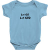 let go let god Baby Onesie